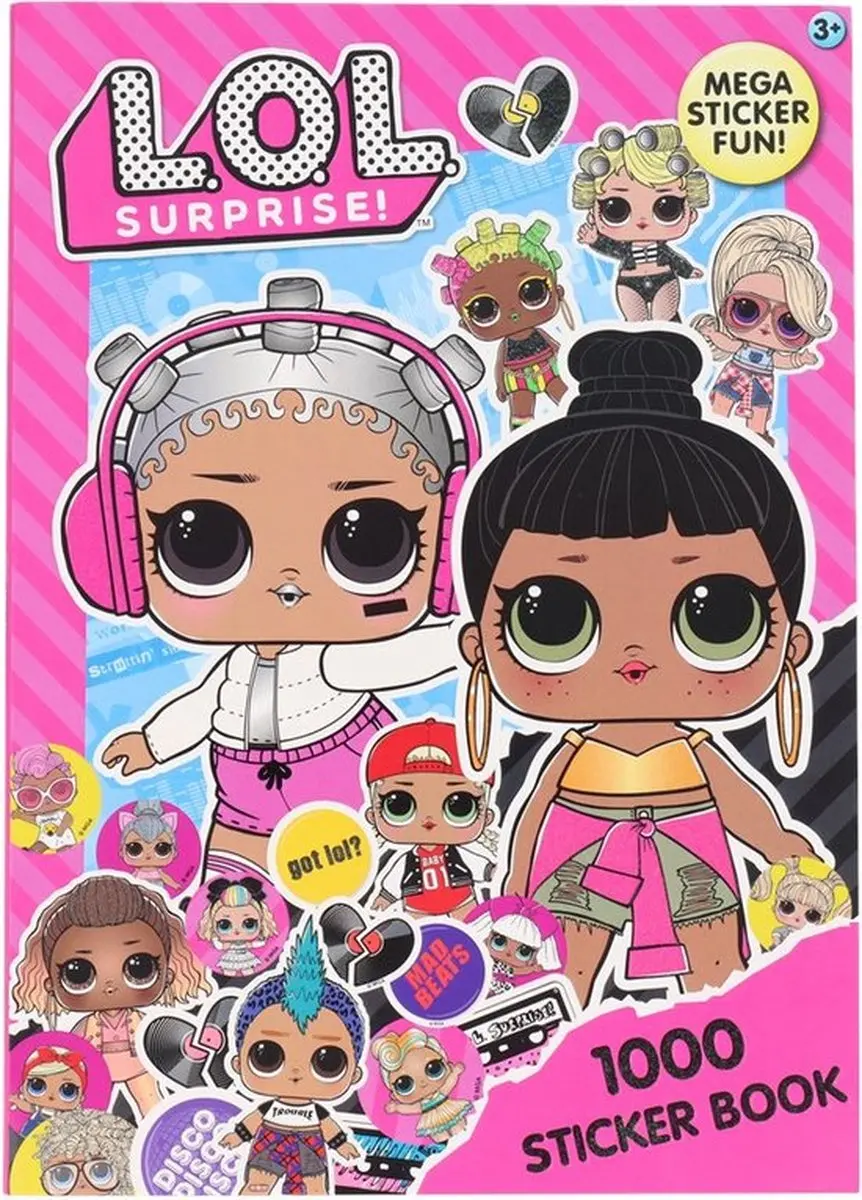 LOL Surprise Stickerboek