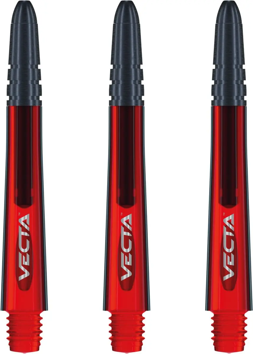 Winmau Vecta Red Dart Shafts 3 Stuks