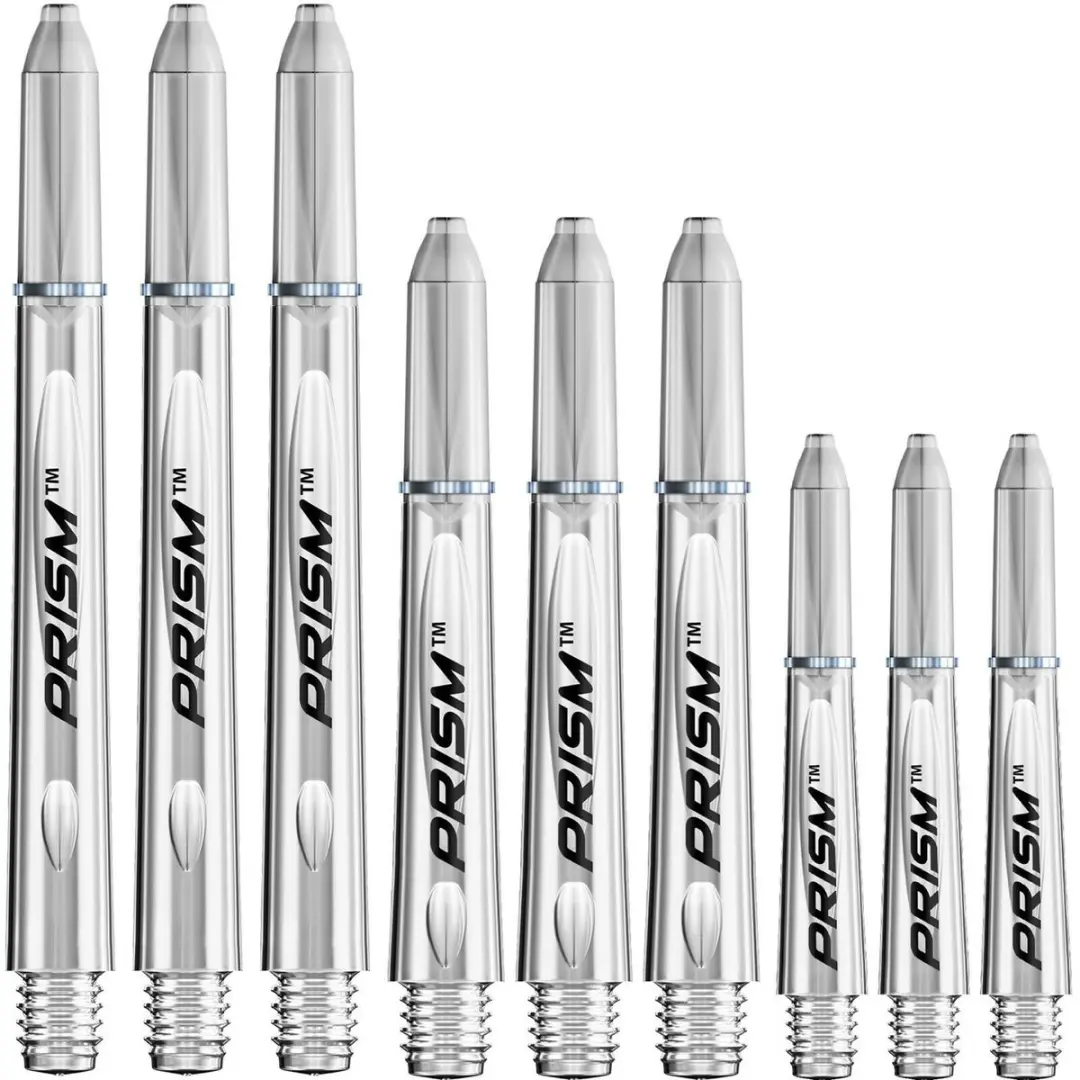 Winmau Prism Shaft Clear 7015-103 Dart Shafts - 3 Stuks