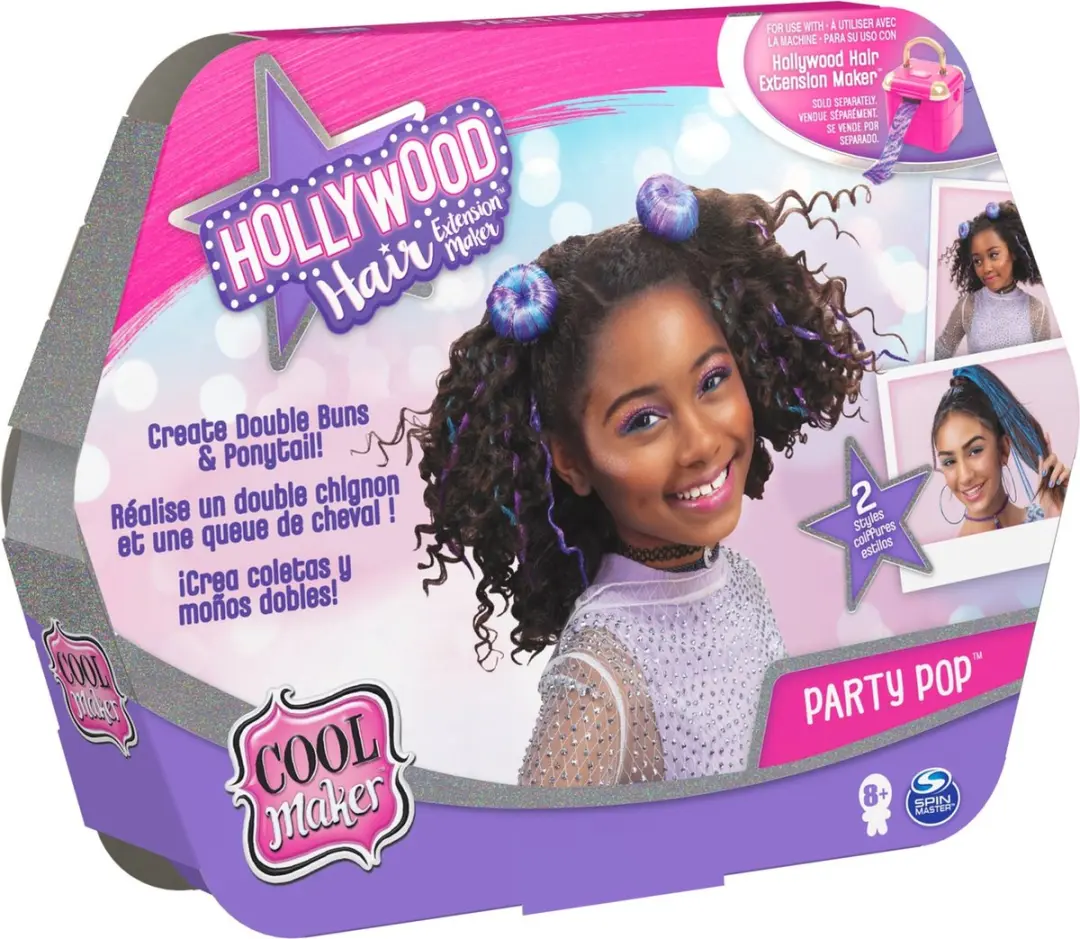 Spin Master Cool Maker Hollywood Hair Styling Pack - Paars/Blauw