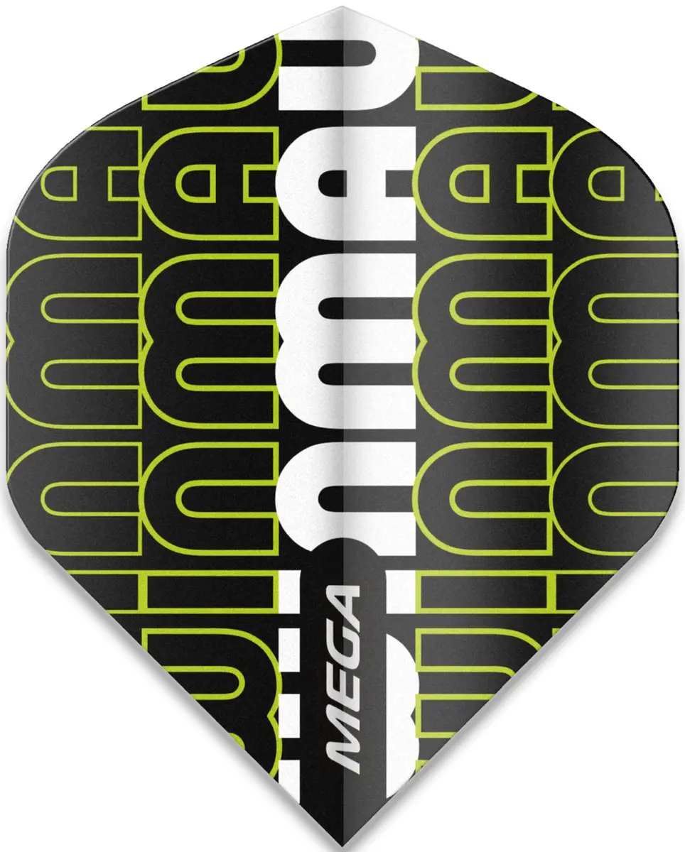 Winmau Mega Standard Dart Flights Groen - 6900-237