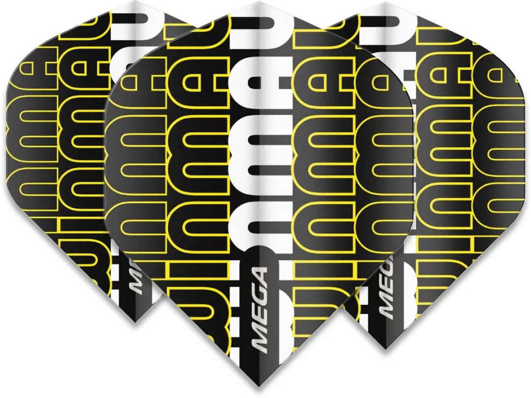 Winmau Mega Standard Dart Flights Groen - 6900-237