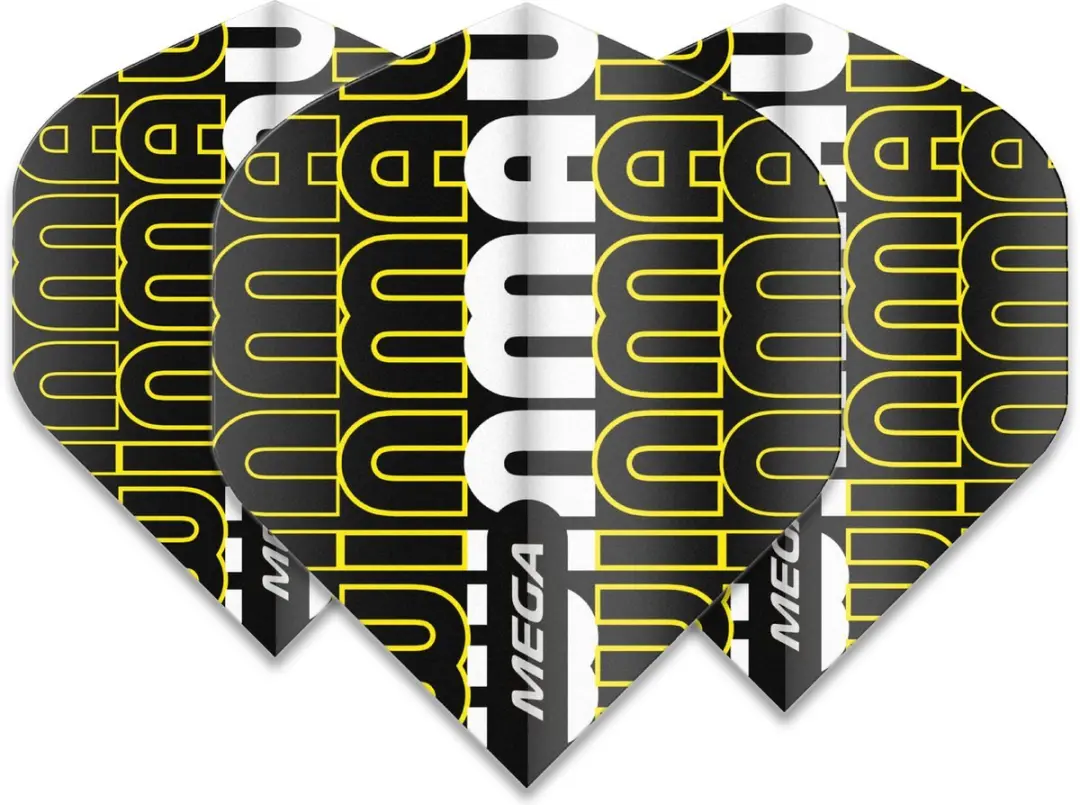 Winmau Mega Standard Dart Flights Groen - 6900-237