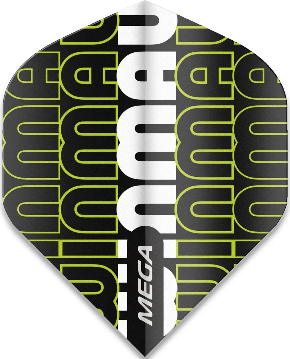 Winmau Mega Standard Dart Flights Groen