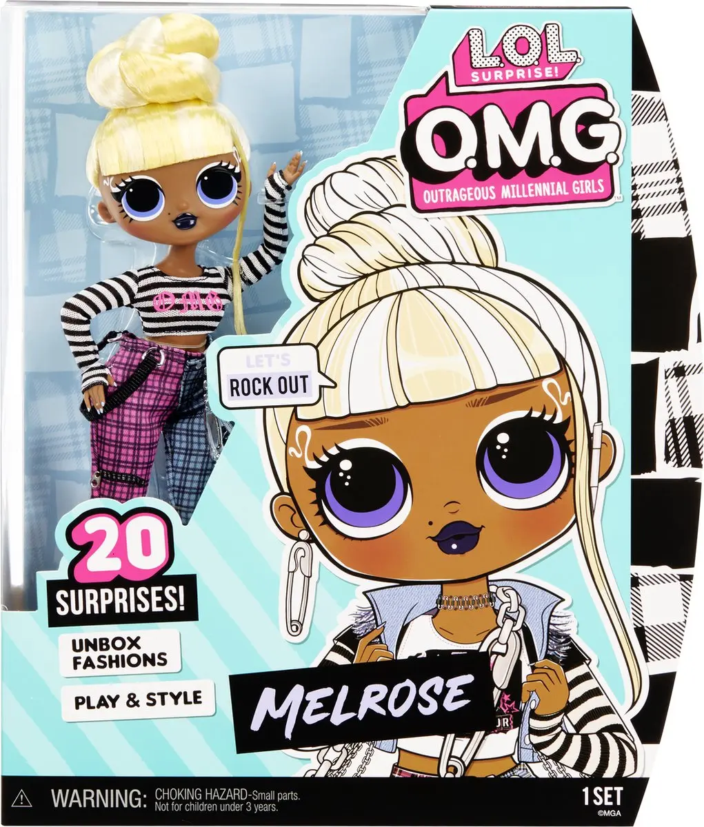 LOL Surprise! Melrose Modepop - OMG Basisserie 6 - afbeelding 6 van 6