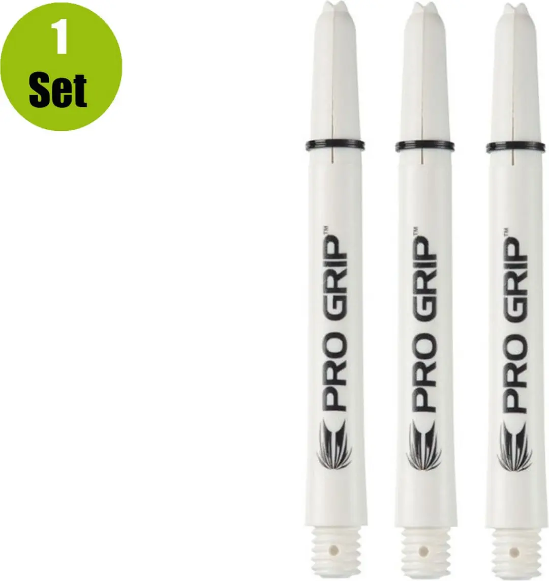 Target Pro Grip White Dartshafts 110180 - 3 Stuks