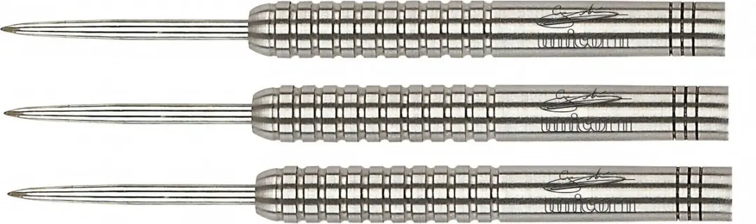 Unicorn Purist Gary Anderson W.C. Phase 1 Dartpijlen - 3 Stuks - Zilver