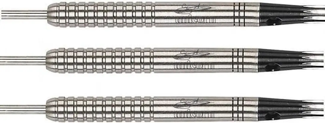 Unicorn Purist Gary Anderson W.C. Phase 1 Dartpijlen - 3 Stuks - Zilver