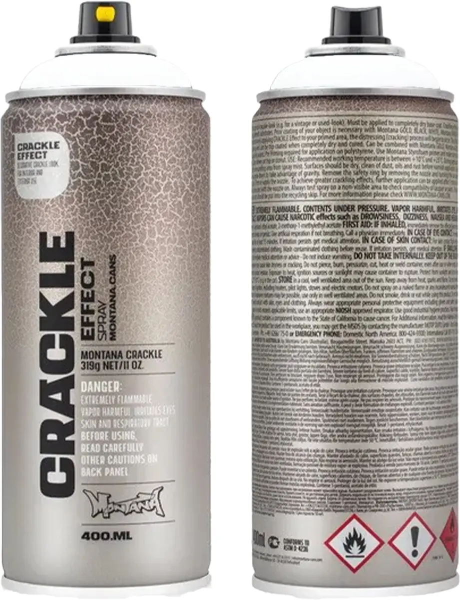 Montana Gold Crackle Effect Spuitbus 400ml