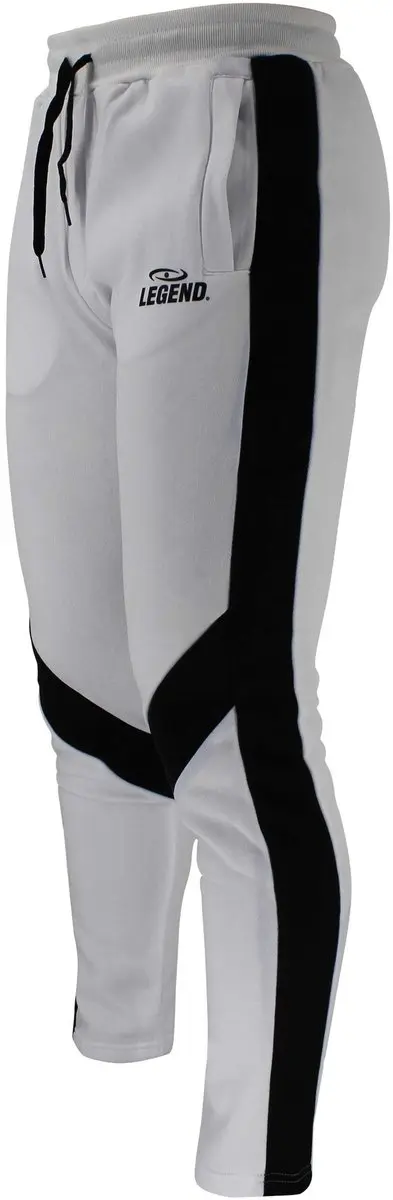 Legend Joggingbroek Wit Fleece S