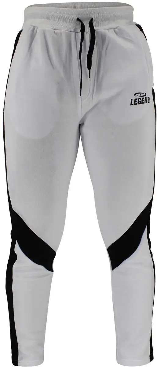 Legend Joggingbroek Wit Fleece S