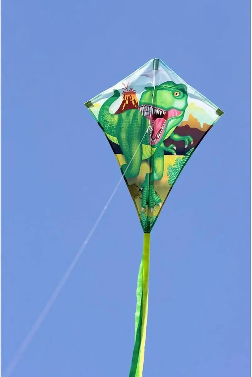 Ecoline Eddy T-Rex Eenlijns Vlieger 700mm - Windsterkte 2-5 bft