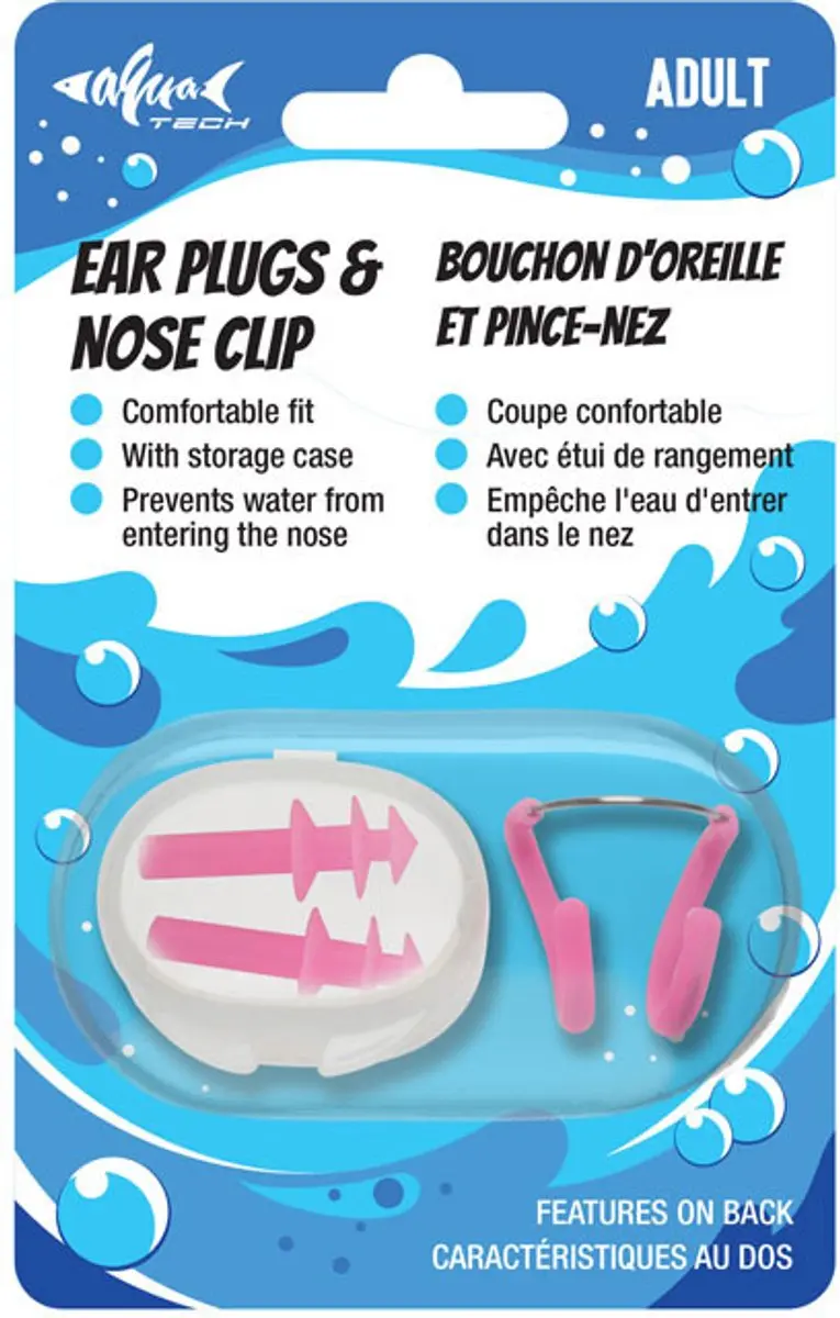 Aquatech Neusklem & Oordopjes 8713836062730