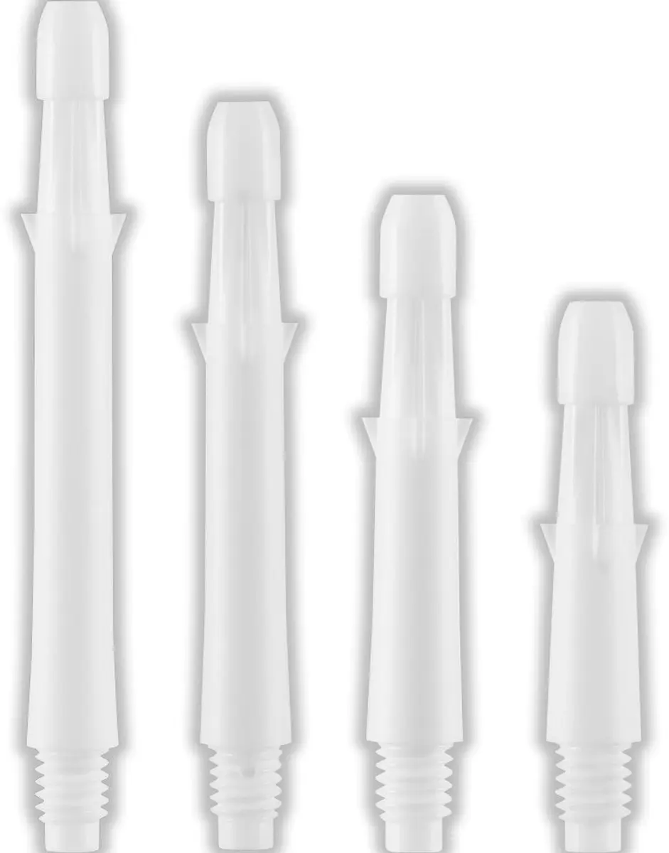 L-Style L-Shaft Locked Straight Wit - 3 Stuks