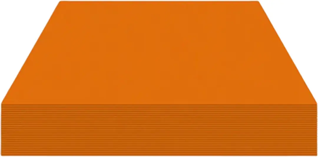 Kangaro Fotokarton 50x70cm 300g - Oranje - 25 Vel