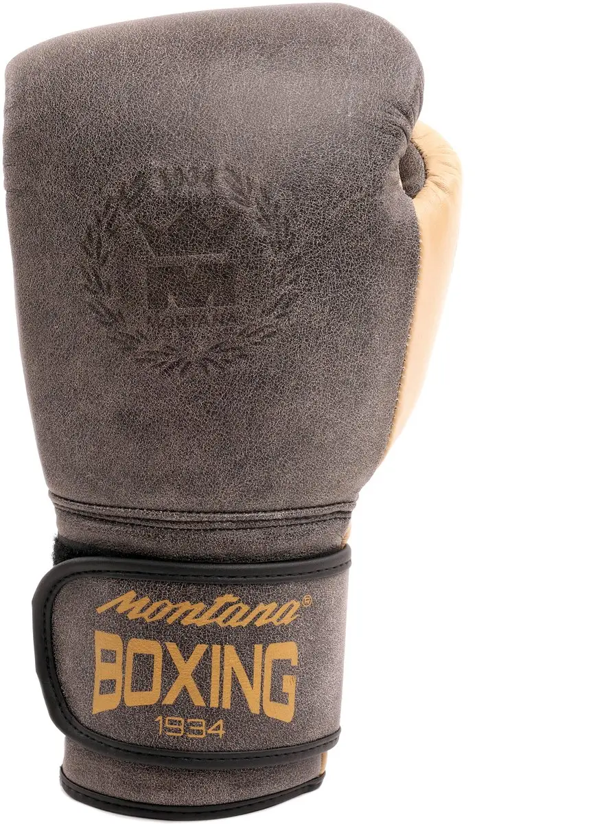 Montana X-FIGHT Heritage Bokshandschoenen 14 oz - Bruin