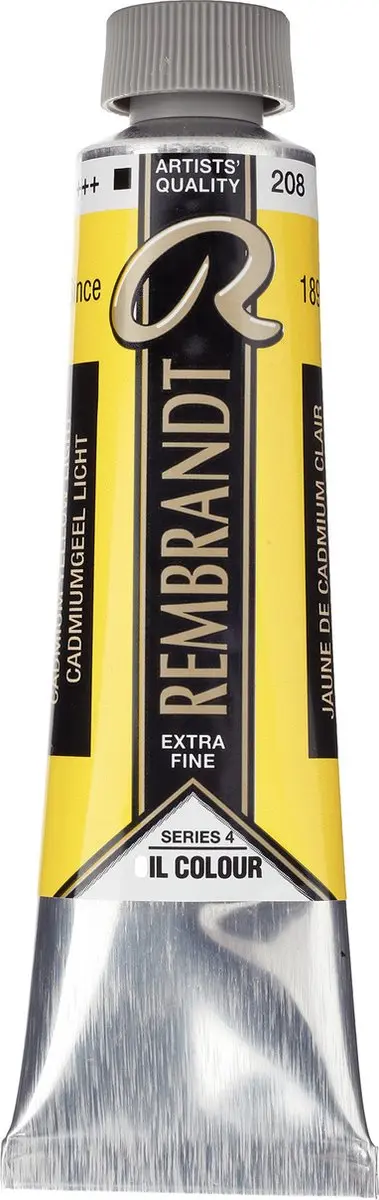 Rembrandt Olieverf Tube Cadmiumgeel Licht 208