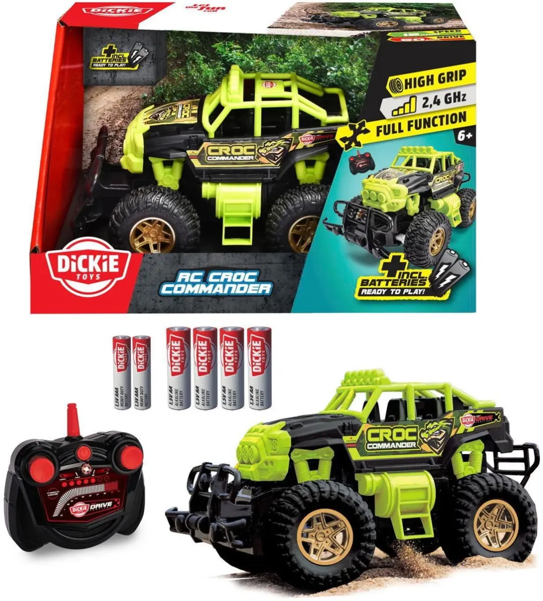 Dickie RC Croc Commander RTR