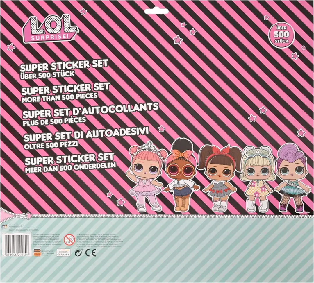 LOL Super Sticker Set
