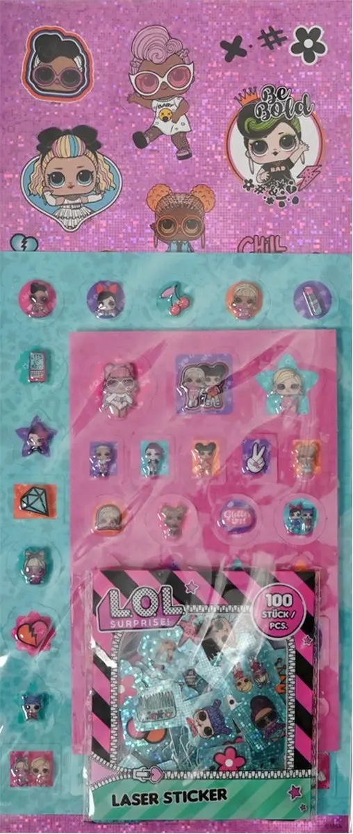 LOL Super Sticker Set