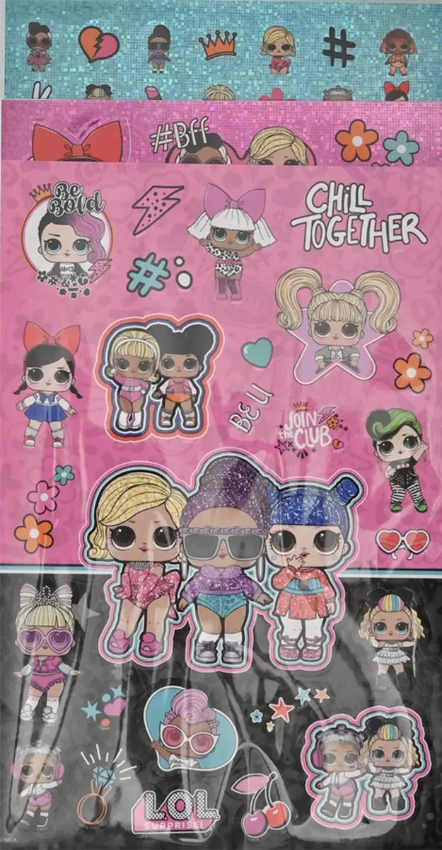 LOL Super Sticker Set