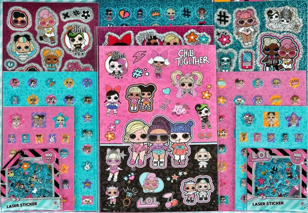 LOL Surprise! Super Sticker Set - 99 Stuks - afbeelding 6 van 6