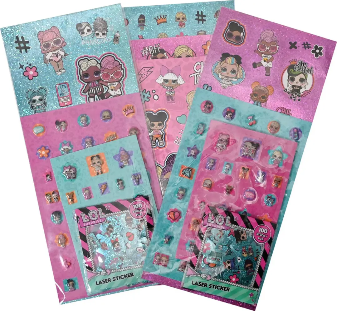 LOL Super Sticker Set