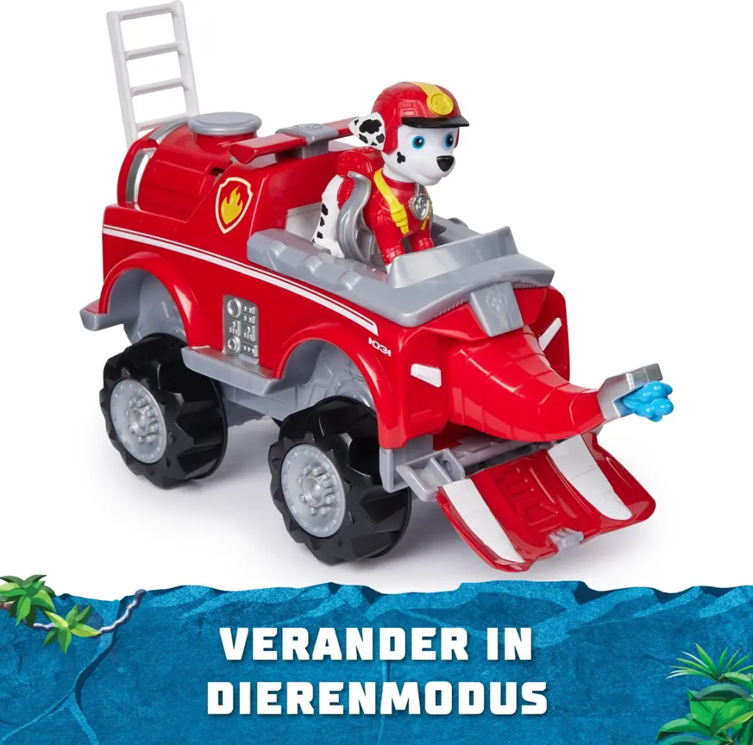 PAW Patrol Jungle Pups Marshall Olifant Voertuig 6067759 - afbeelding 6 van 6