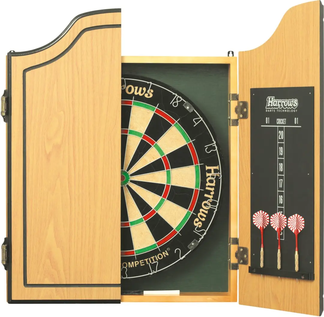 Harrows Pro’s Choice Complete Set - Sisal Dartbord & Darts - Multicolor