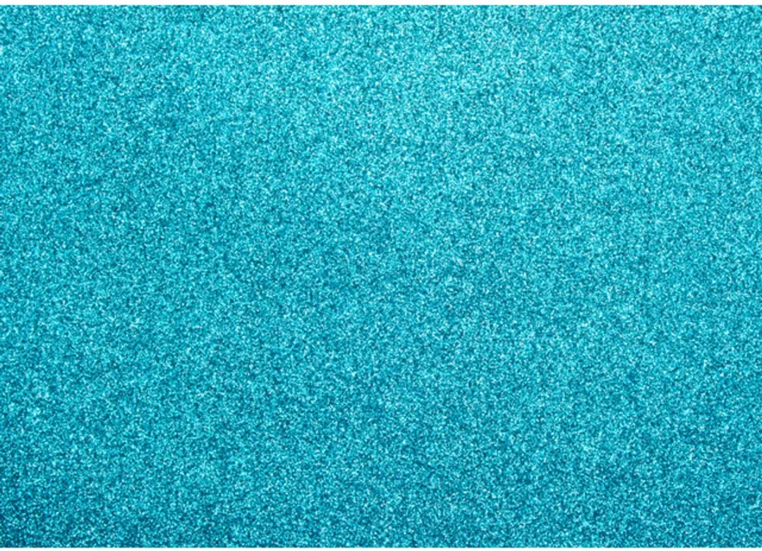 Kangaro Glitterkarton Oceaanblauw 50x70cm