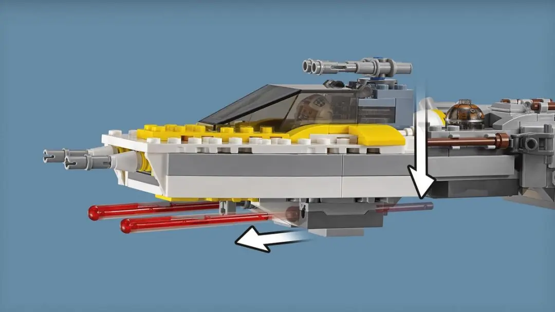 LEGO Star Wars Y-Wing Starfighter 75172 - 691 Stukken - afbeelding 6 van 6