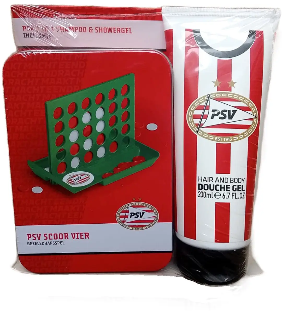 PSV Douche Gel 200ml & Gezelschapsspel