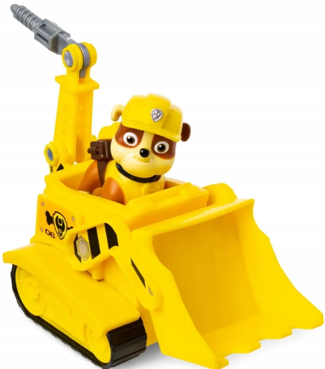 PAW Patrol Rubble Bulldozer - Geel