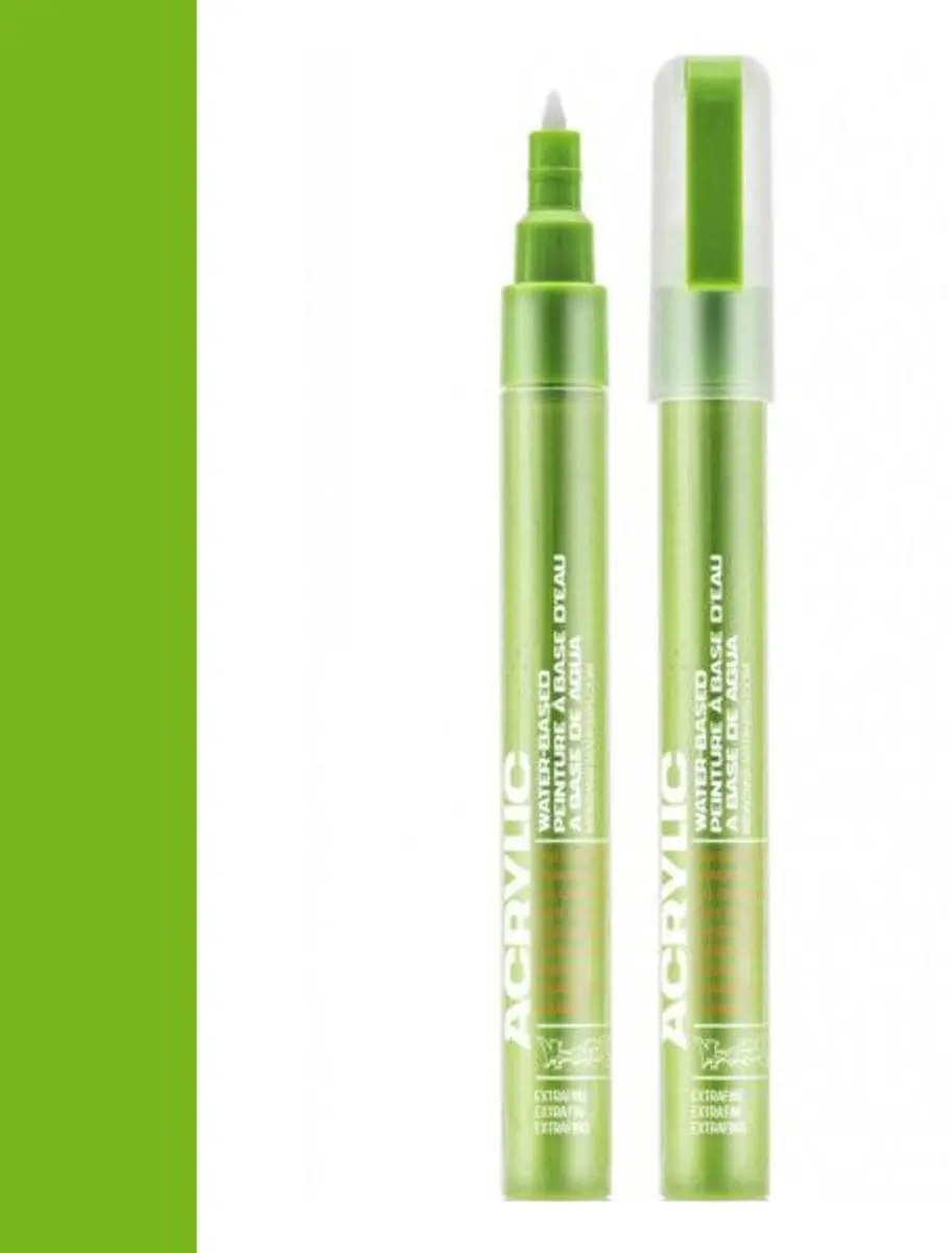 Montana ACRYLIC Marker 0.7mm Shock Green Light