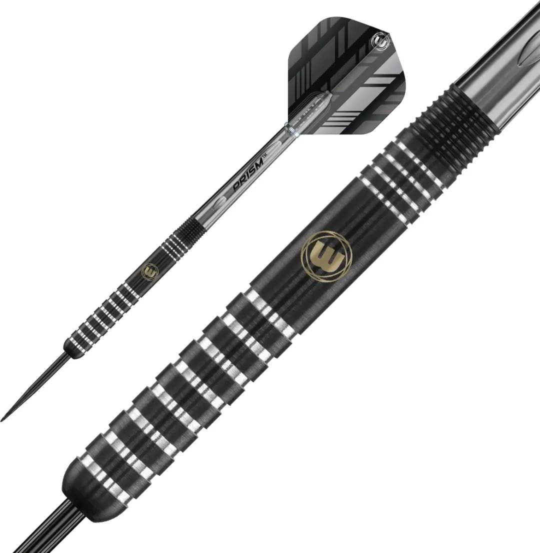 Winmau Scott Mitchell WC Dartpijlen 24g - 3 Stuks - Zwart