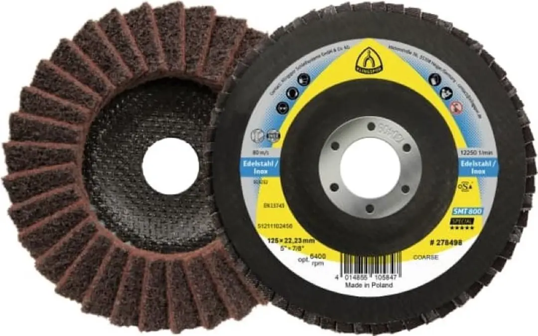 Klingspor SMT 800 Vezel Vlakschijf - Zeer Fijn - Grijs