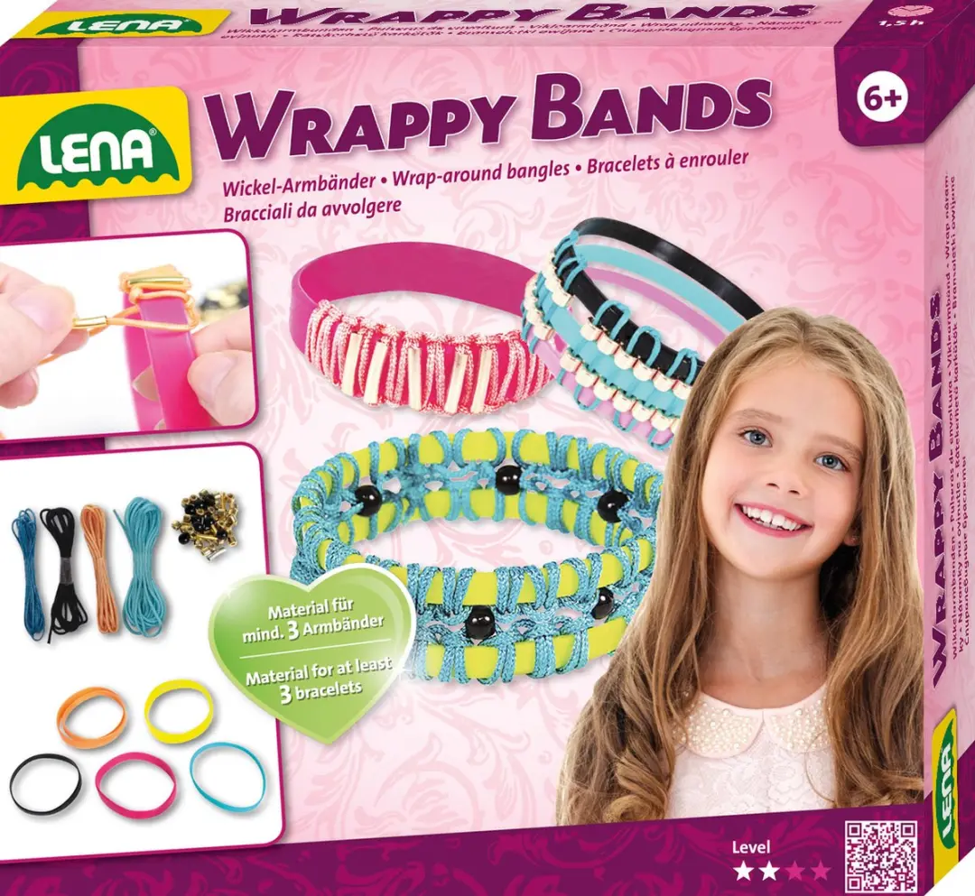 Lena Maak Je Eigen Armbanden Multicolor - 60-delig