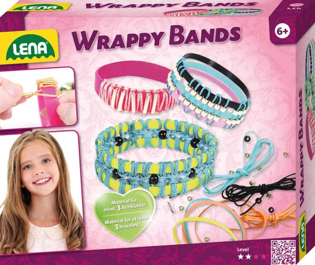 Lena Maak Je Eigen Armbanden Multicolor - 60-delig