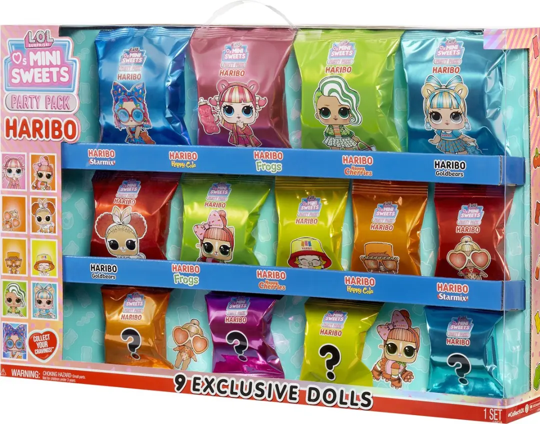 LOL Surprise! Loves Mini Sweets X Haribo Party Pack - 119937EUC - afbeelding 6 van 6
