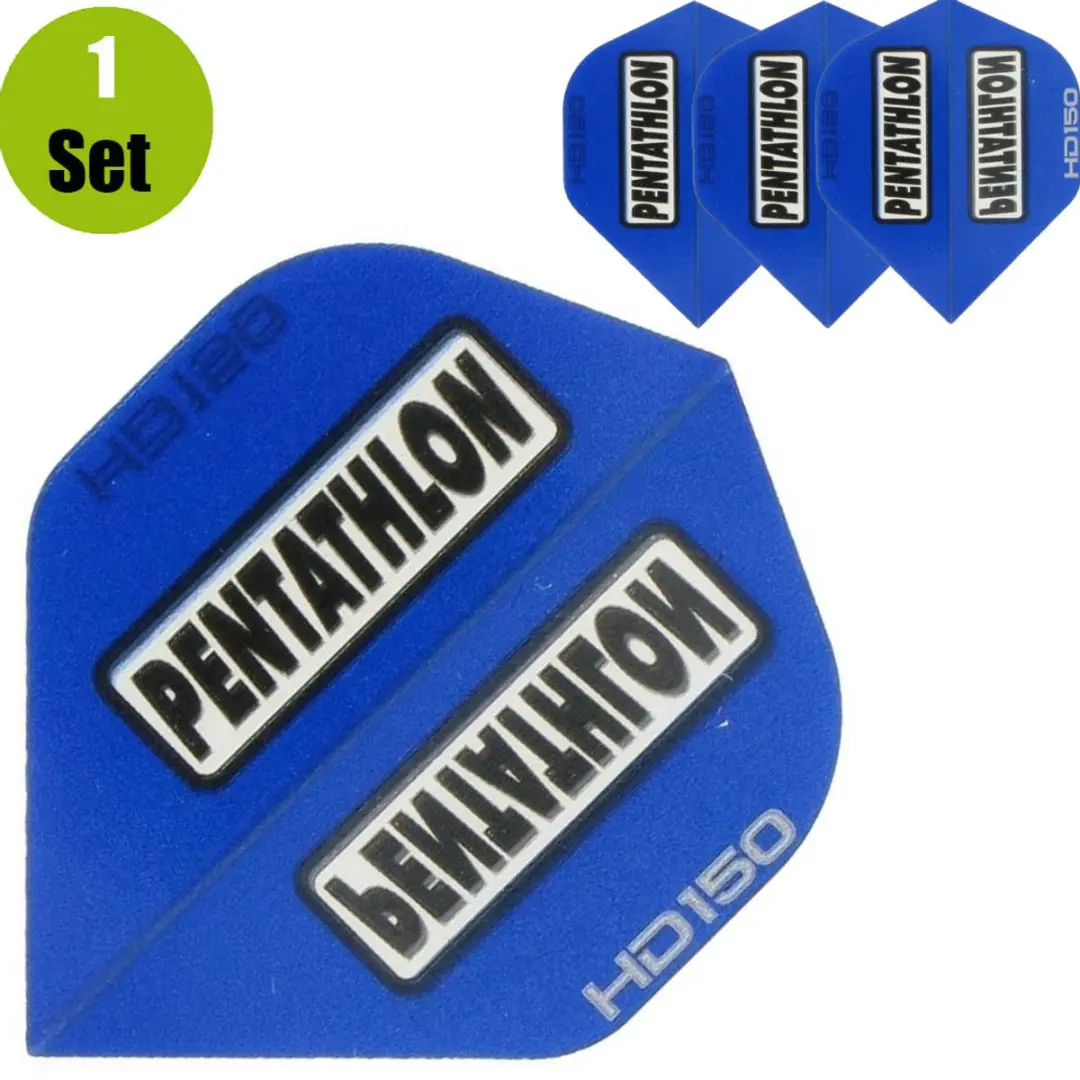 Pentathlon HD150 Dartflights Blauw