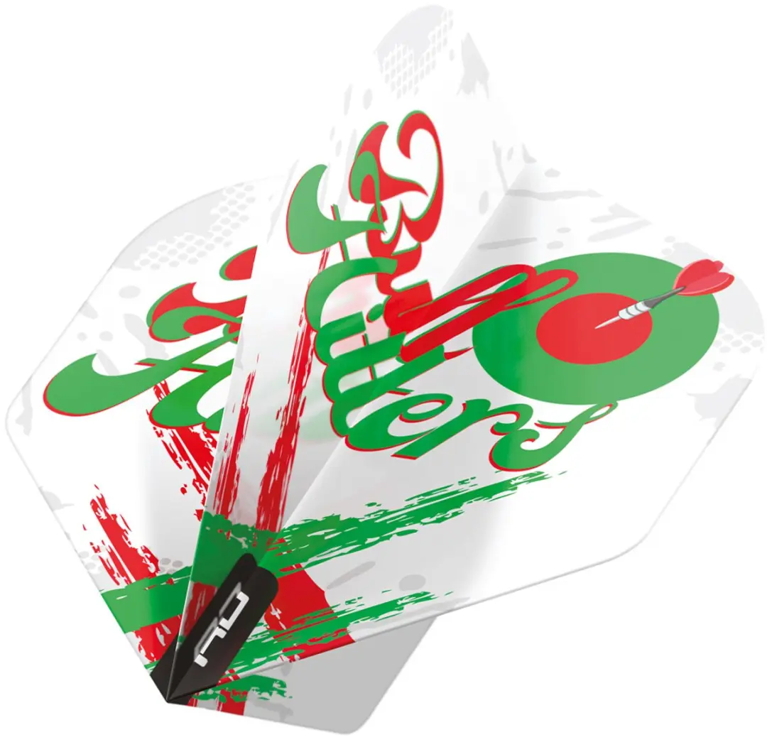 Red Dragon Bullhitters NO2 Dart Flights TF8202 - 3 Stuks