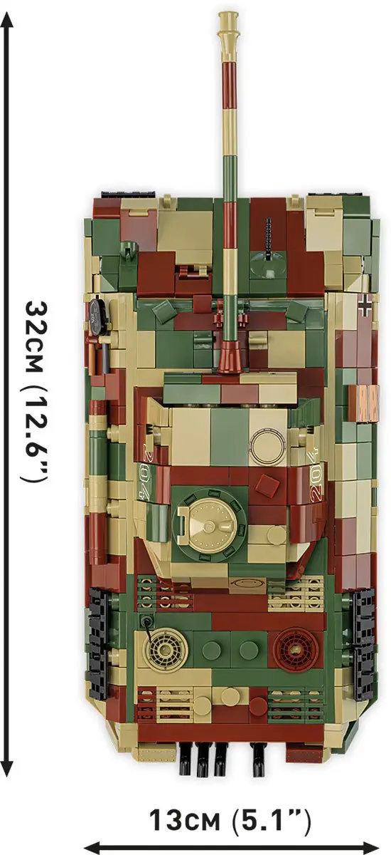 Cobi 2654A Pz Kpfw. V Panther Ausf. A - 1152 Stukken - Meerkleurig