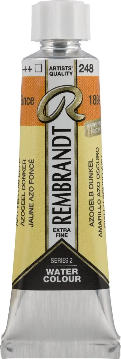 Rembrandt Aquarelverf Azogeel Donker 248