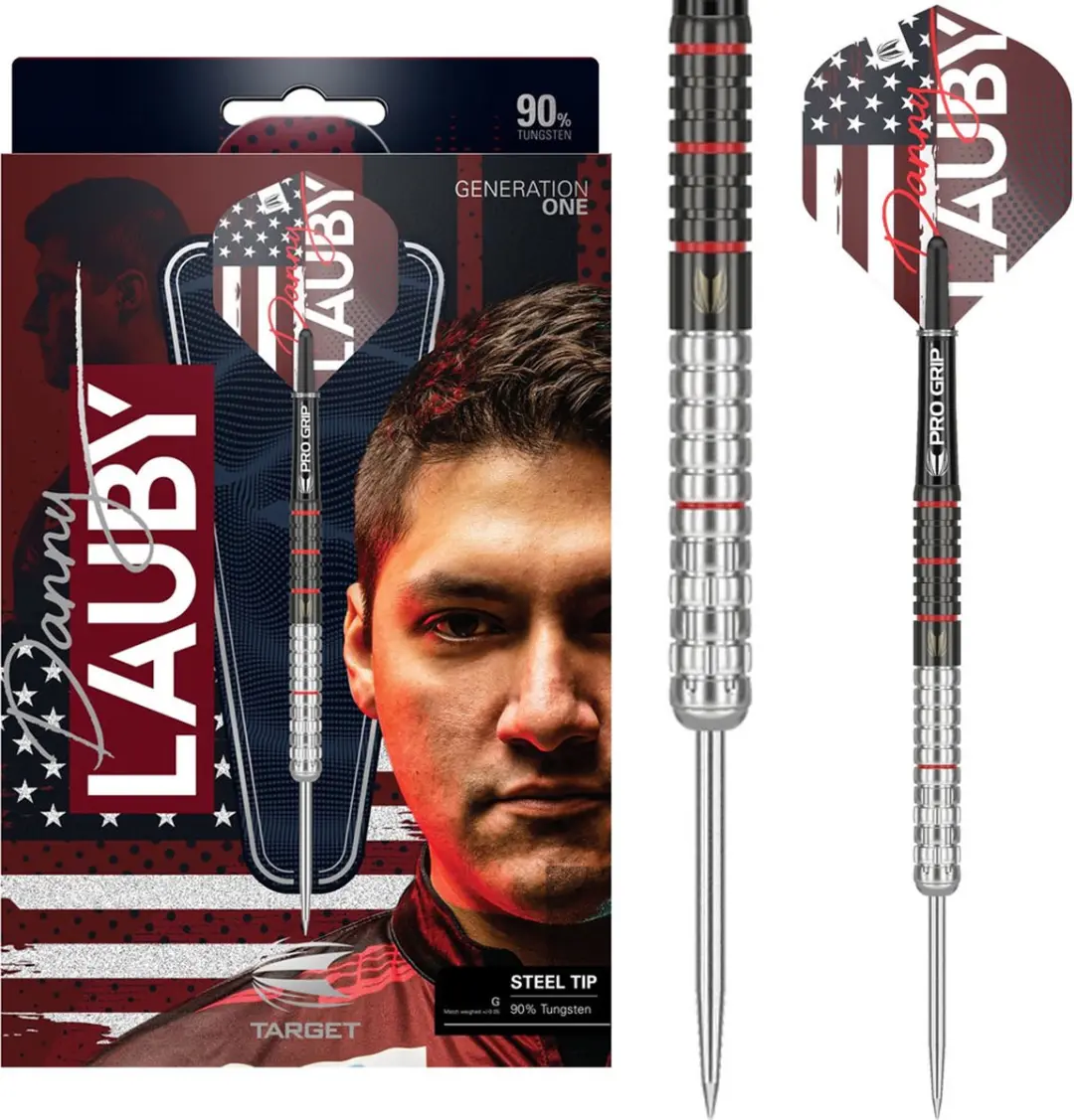 Target Danny Lauby G1 Dartpijlen 3 Stuks - Zilver