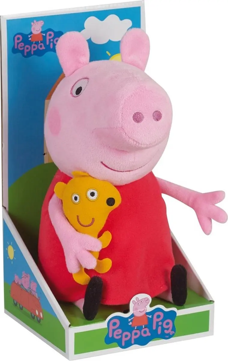 Peppa Pig Freddie Knuffel 30cm - Multi