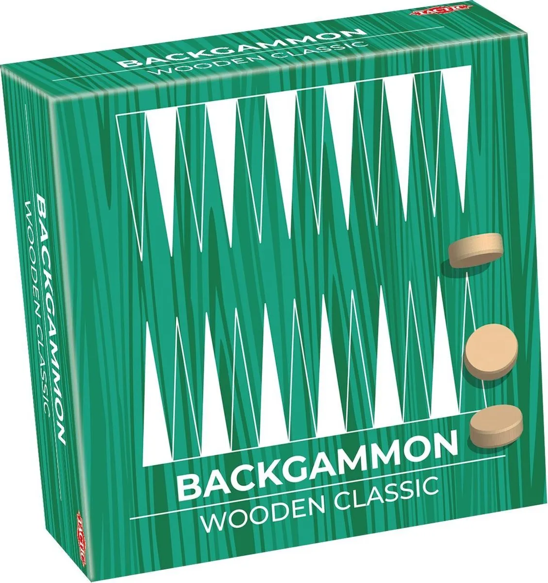 Tactic Backgammon Classic Games 14026 - 2 Spelers