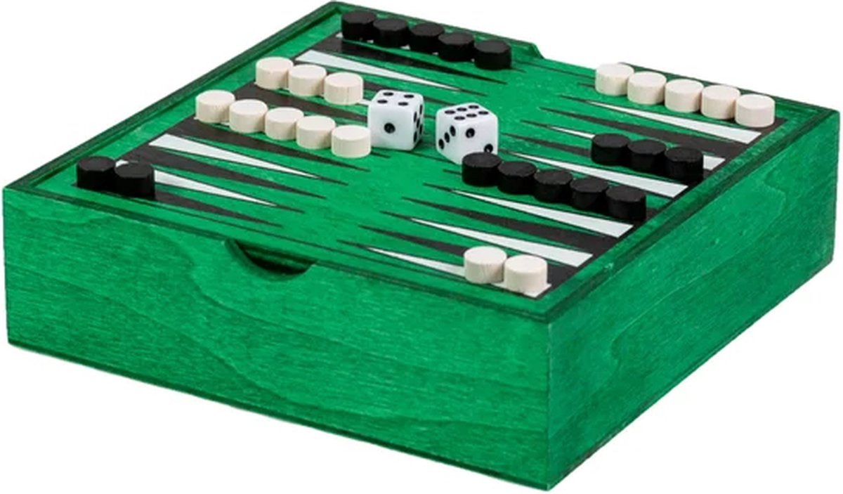 Tactic Backgammon – Bordspel – Classic Games – Houten Strategiespel – Vanaf 7 jaar