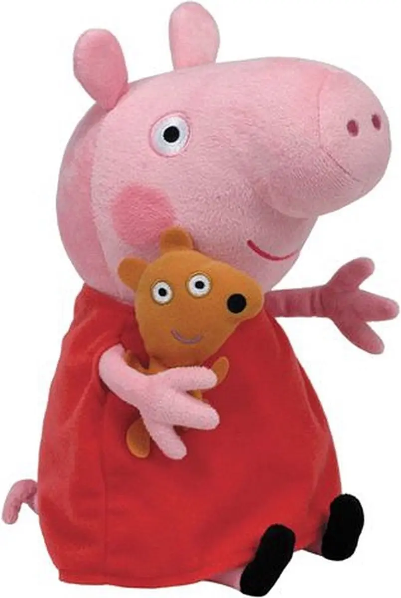 Peppa Pig Pop 15cm - Rood