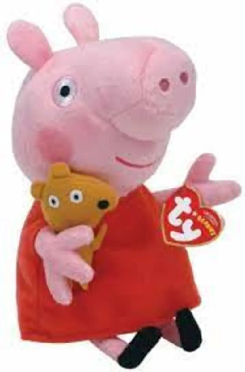 Peppa Pig Pop 15cm - Rood