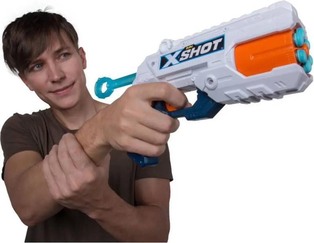 ZURU X-Shot Excel Reflex 6 Blaster - 16 Pijlen - Wit/Blauw